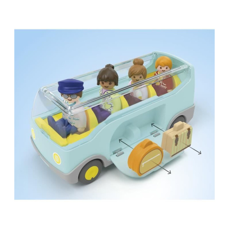 PLAYMOBIL Junior 71682 Travel Coach, From 12 months