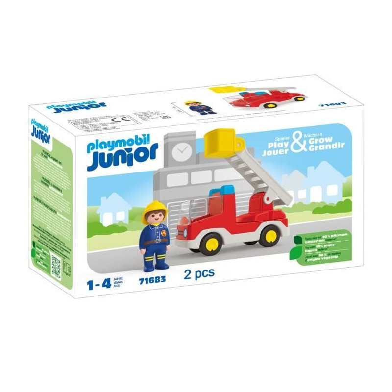 PLAYMOBIL JUNIOR - 71683 - Fire truck