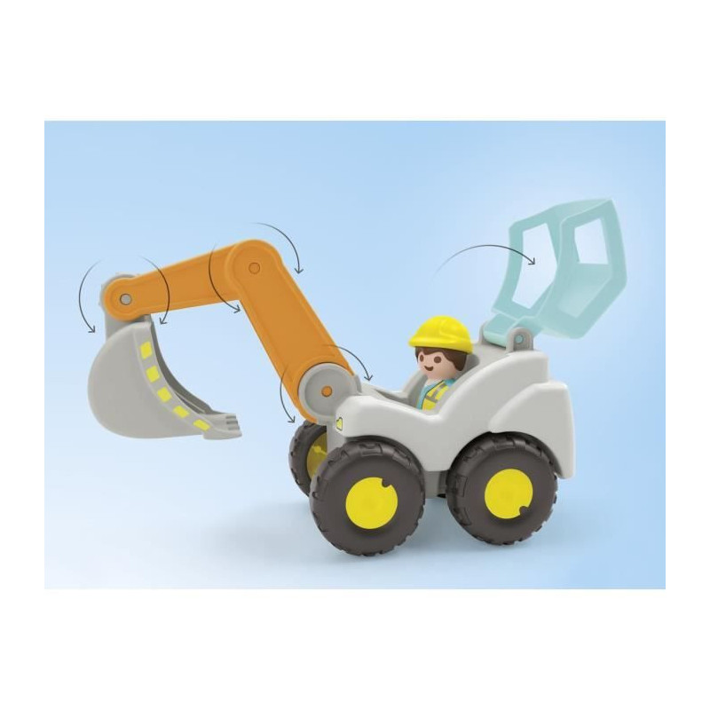 PLAYMOBIL Junior 71684 Excavator, For babies, From 12 months