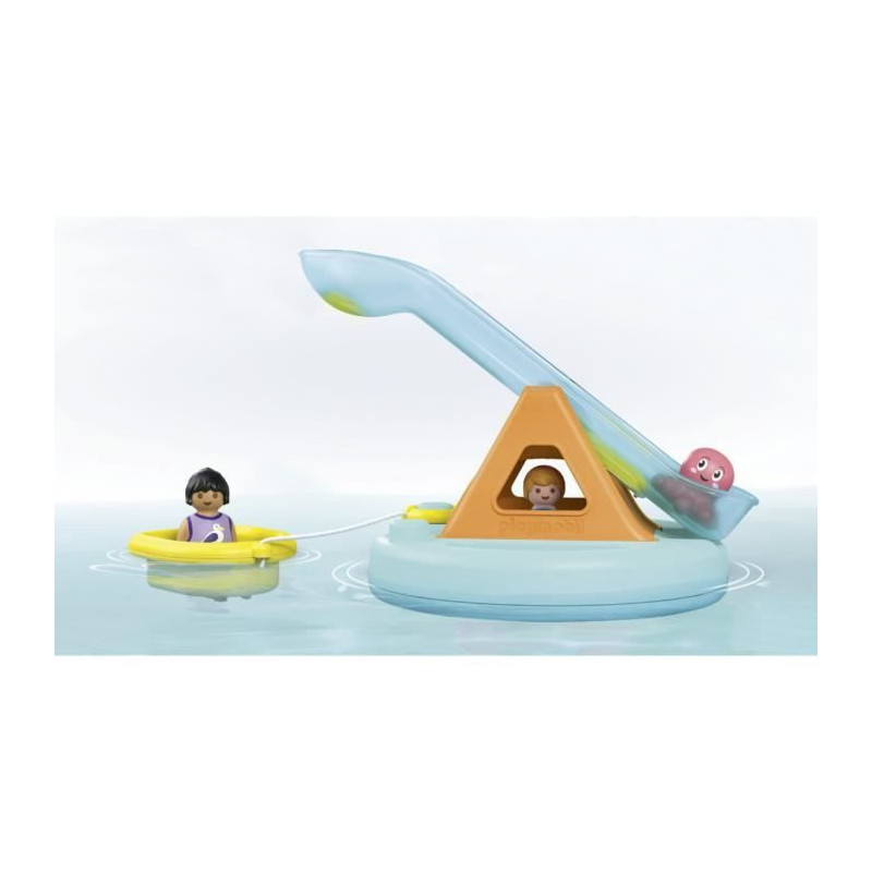 PLAYMOBIL Junior 71687 Island with water slideIncludes two figures, a