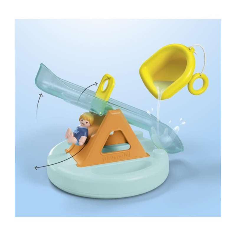 PLAYMOBIL Junior 71687 Island with water slideIncludes two figures, a