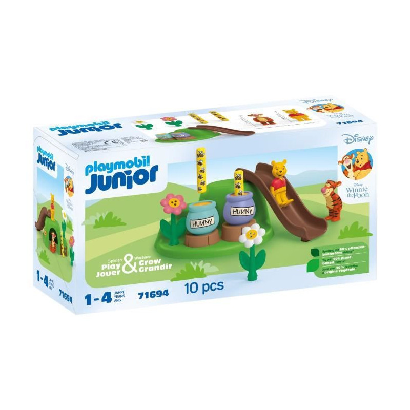 PLAYMOBIL JUNIOR 71694 Winnie the Pooh and Tigger Garden