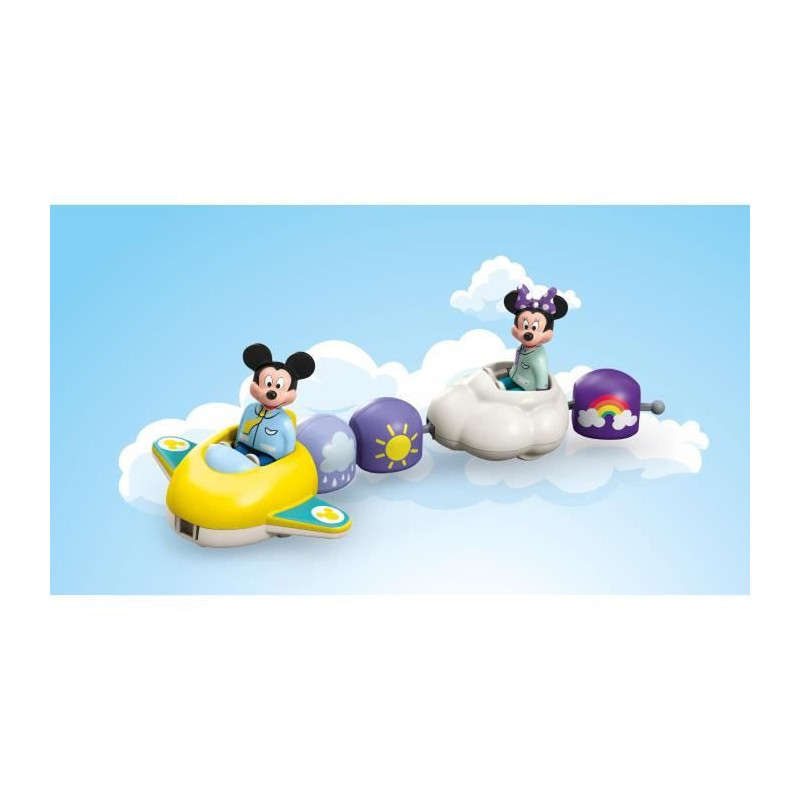 PLAYMOBIL 71697 Mickey and Minnie's Cloud Train - Disney - Includes Mi