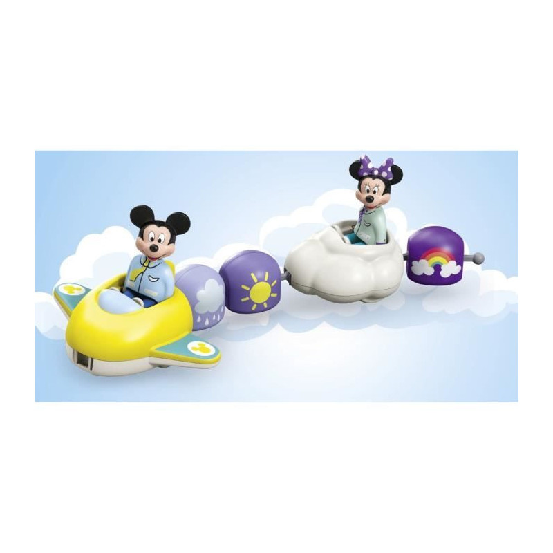 PLAYMOBIL 71697 Mickey and Minnie's Cloud Train - Disney - Includes Mi