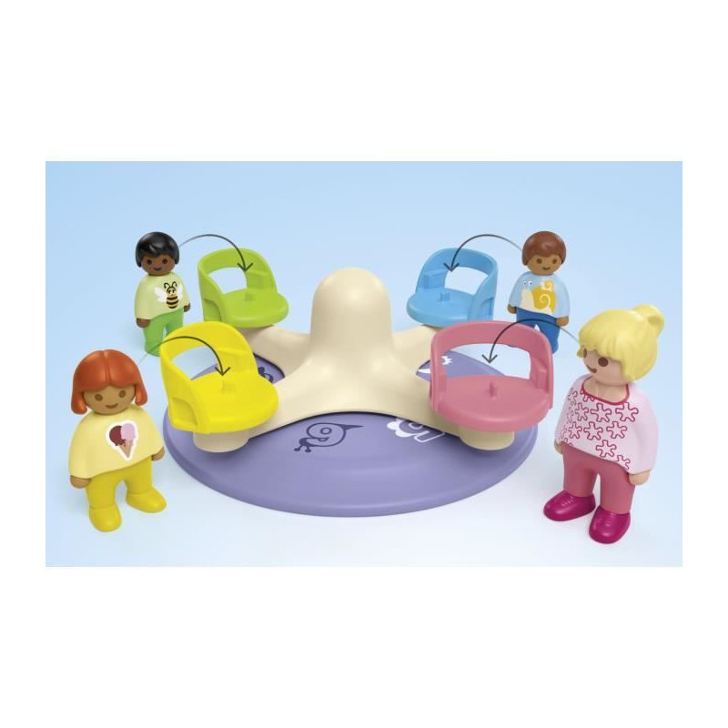 PLAYMOBIL Junior 71701 Children and turnstile - Includes four figures