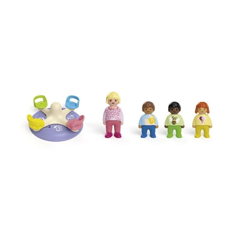 PLAYMOBIL Junior 71701 Children and turnstile - Includes four figures