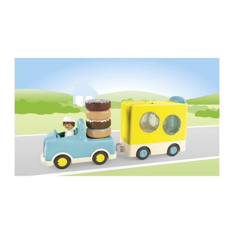 PLAYMOBIL JUNIOR - 71702 - Junior donut truck