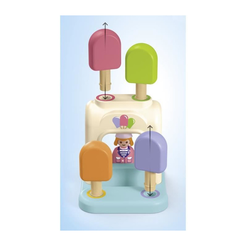 PLAYMOBIL Junior 71703 Playground with giant slide Includes five figur