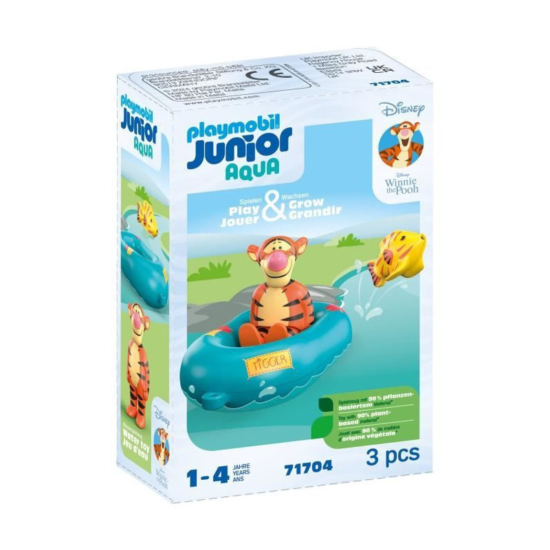 PLAYMOBIL JUNIOR 71704 Junior & Disney: Tigger with canoe
