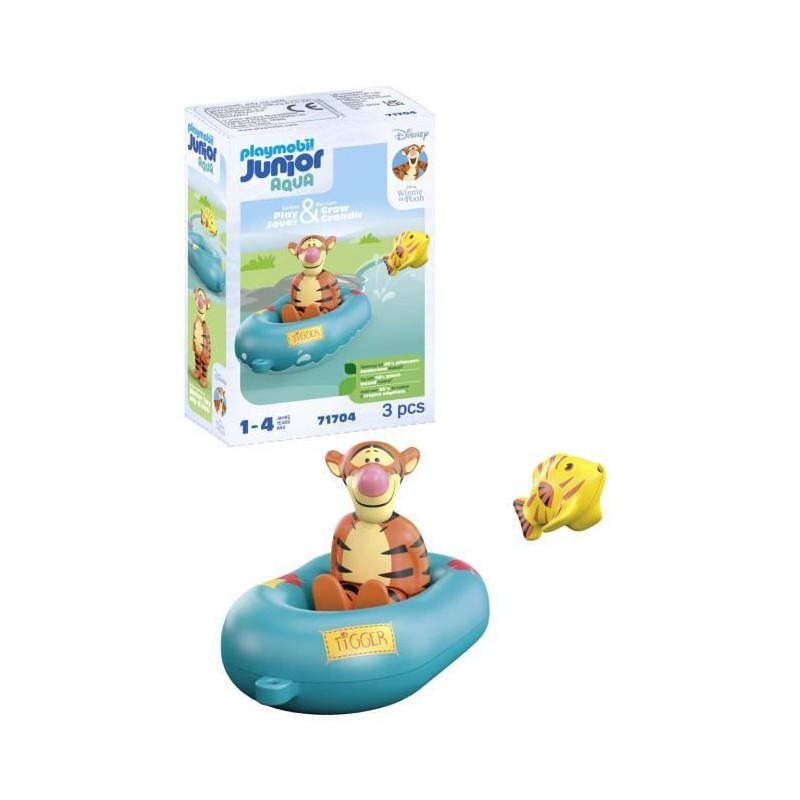 PLAYMOBIL JUNIOR 71704 Junior & Disney: Tigger with canoe