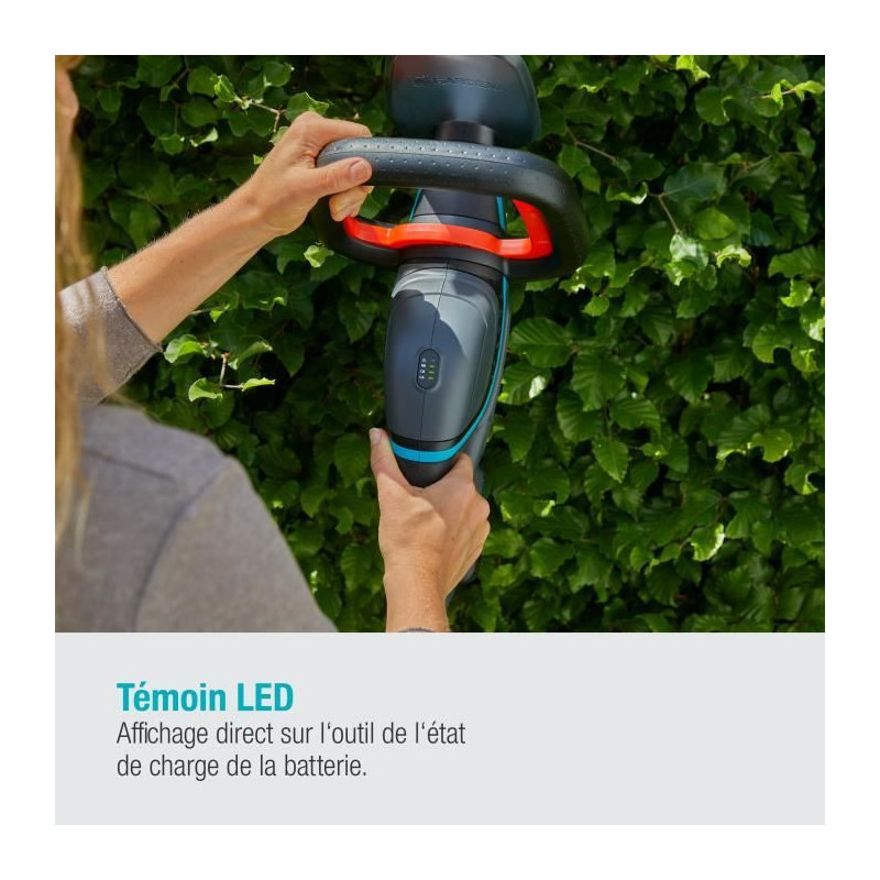 Height heights with Gardena battery - Comfortcut 60/18V - 18V - 60 cm
