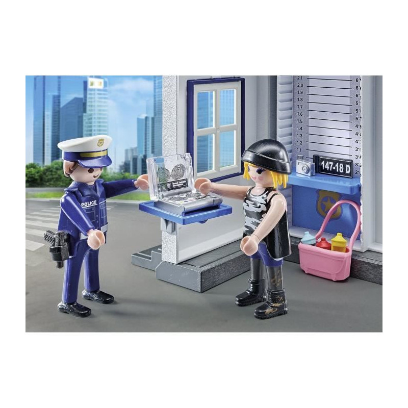 PLAYMOBIL 71733 Police Interrogation Room