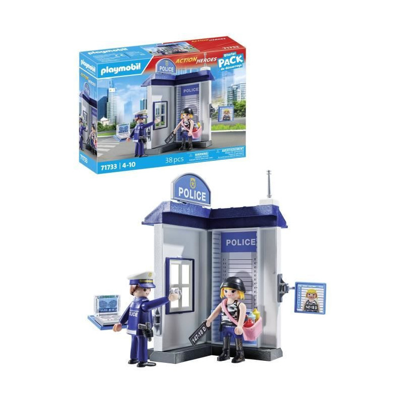 PLAYMOBIL 71733 Police Interrogation Room