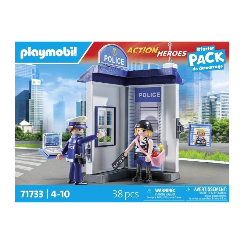 PLAYMOBIL 71733 Police Interrogation Room