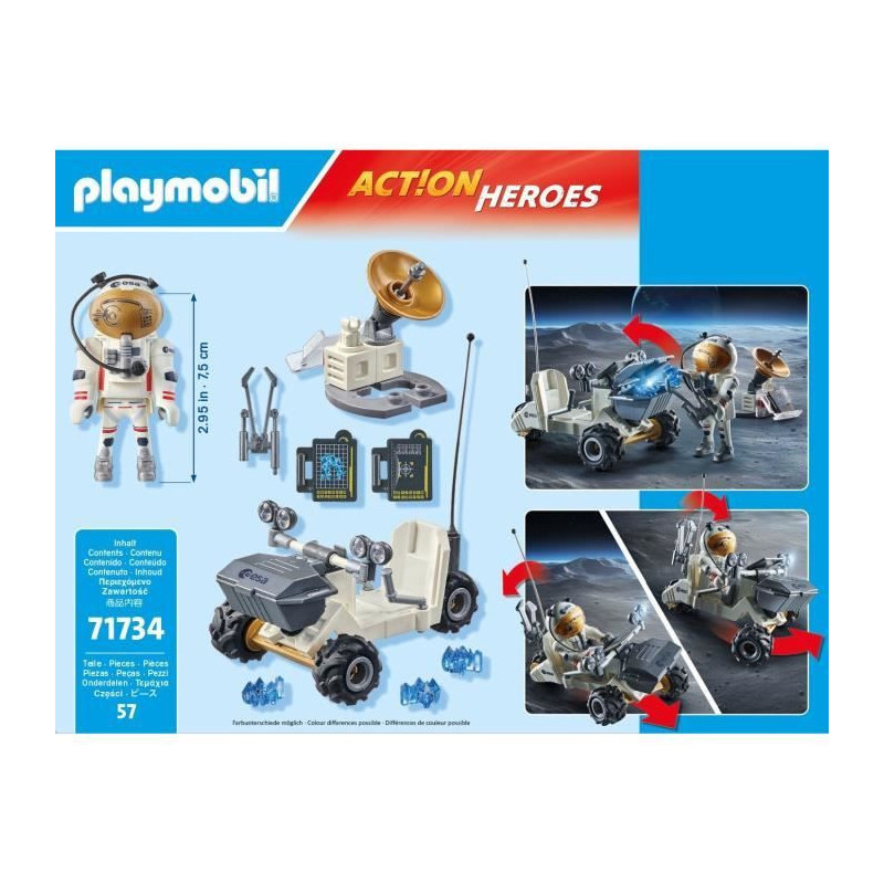 PLAYMOBIL 71734 Rock Analysis Mission & Astronaut