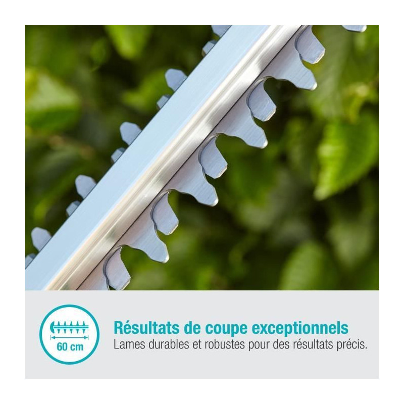 Height heights with Gardena battery - Comfortcut 60/18V - 18V - 60 cm