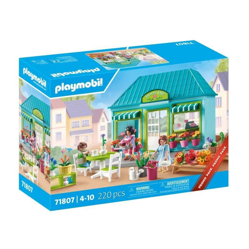 PLAYMOBIL 71807 Florist Shop and Tea Room