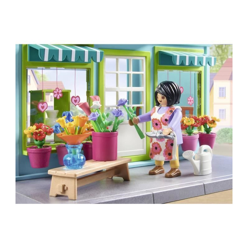 PLAYMOBIL 71807 Florist Shop and Tea Room