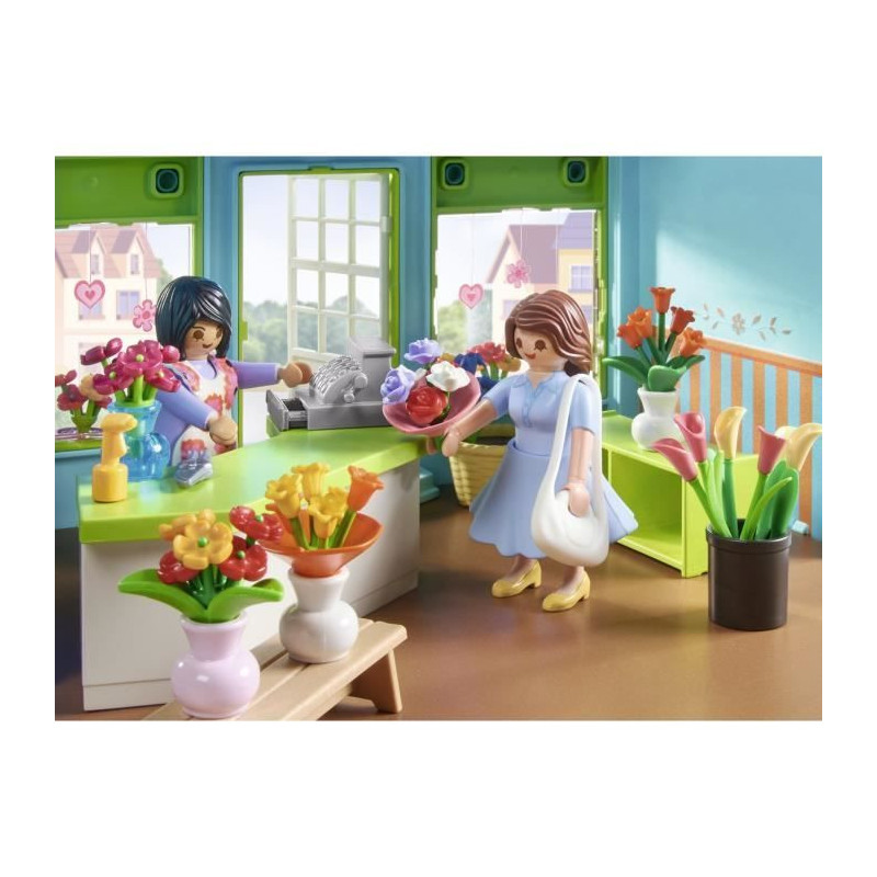 PLAYMOBIL 71807 Florist Shop and Tea Room
