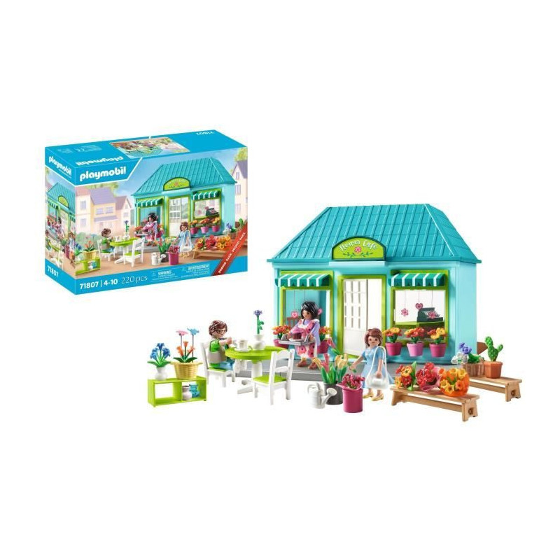 PLAYMOBIL 71807 Florist Shop and Tea Room