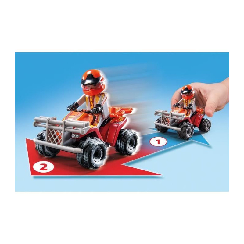 PLAYMOBIL 71808 Stunt duo with quad and motorbike
