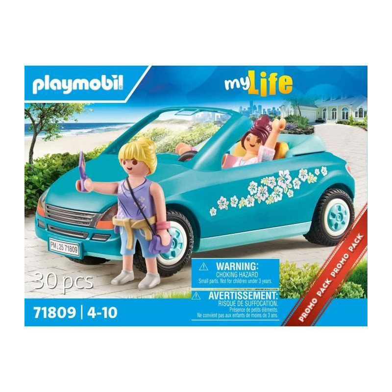 PLAYMOBIL 71809 Convertible, Girls and Accessories