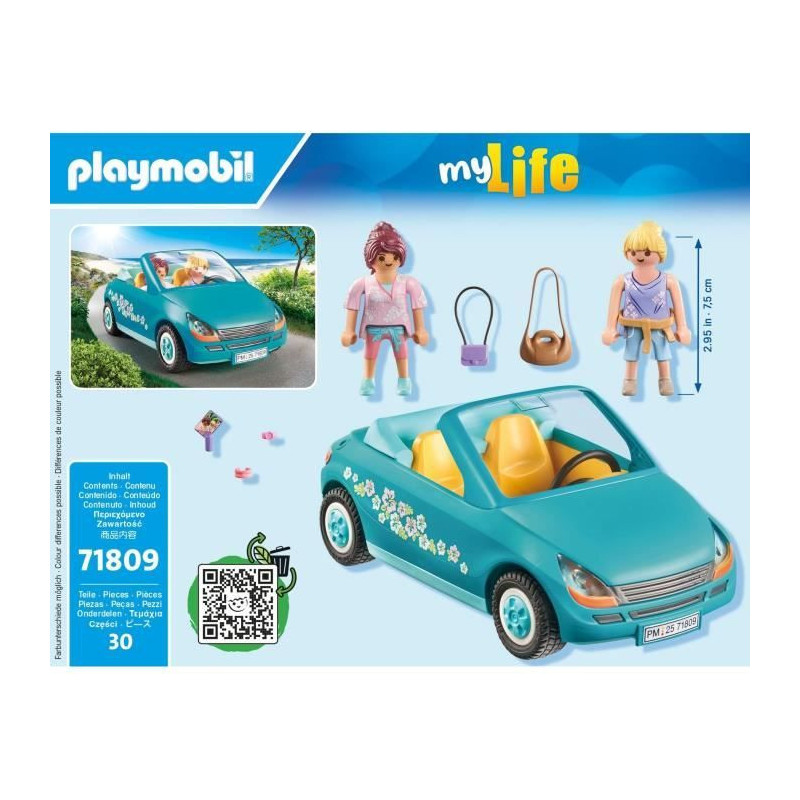 PLAYMOBIL 71809 Convertible, Girls and Accessories