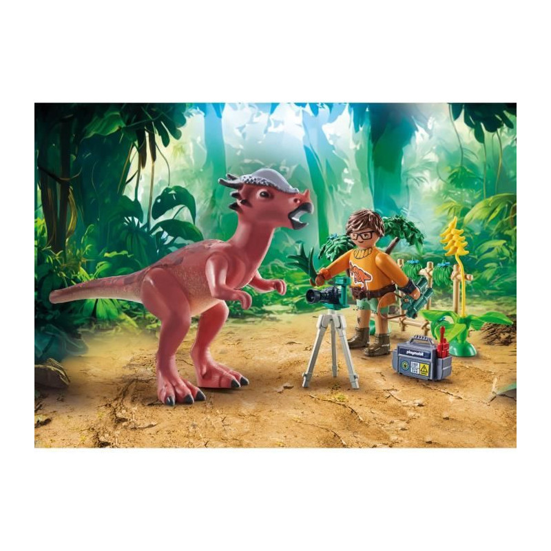 PLAYMOBIL 71822 Stygimoloch, Researcher and Accessories, Dinos, 37 pie