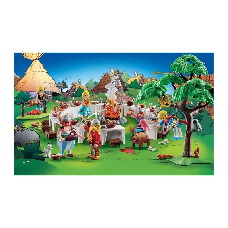 PLAYMOBIL 71827 Asterix: The Village Banquet Characters