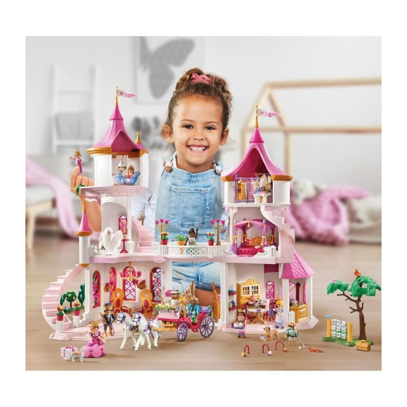 PLAYMOBIL 71845 Palace with royal couple and 2 thrones, Magic Princess