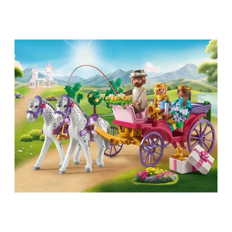 PLAYMOBIL 71846 Carriage with Princely Couple and Coachman
