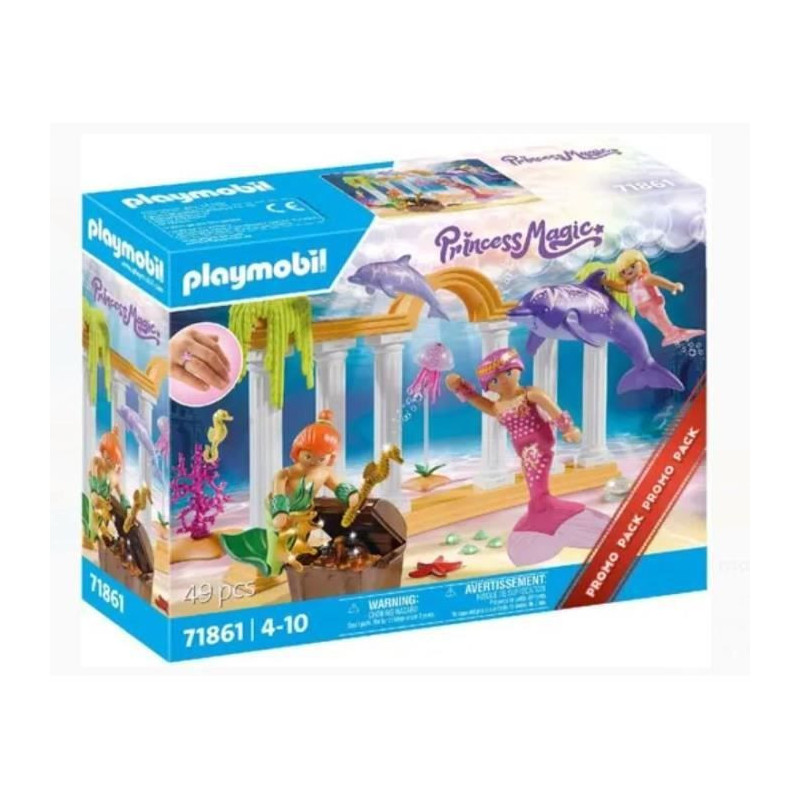 Playmobil 71861 Mermaid Treasure with Dolphins, Promo Packs