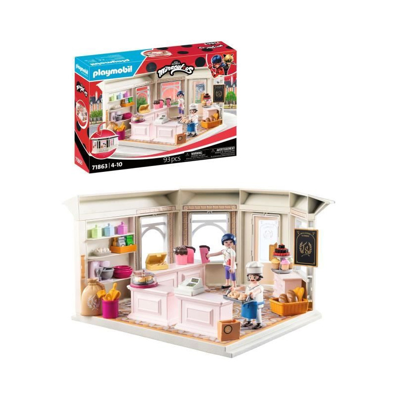 PLAYMOBIL 71863 Miraculous: Dupain Cheng Bakery