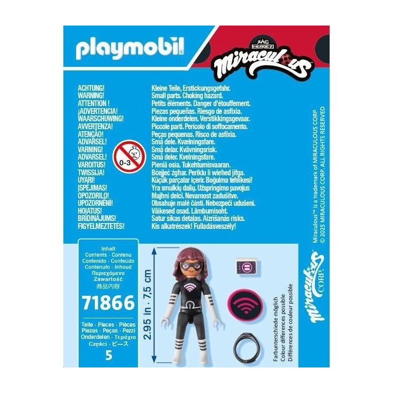 PLAYMOBIL 71866 Miraculous: Lady Wifi