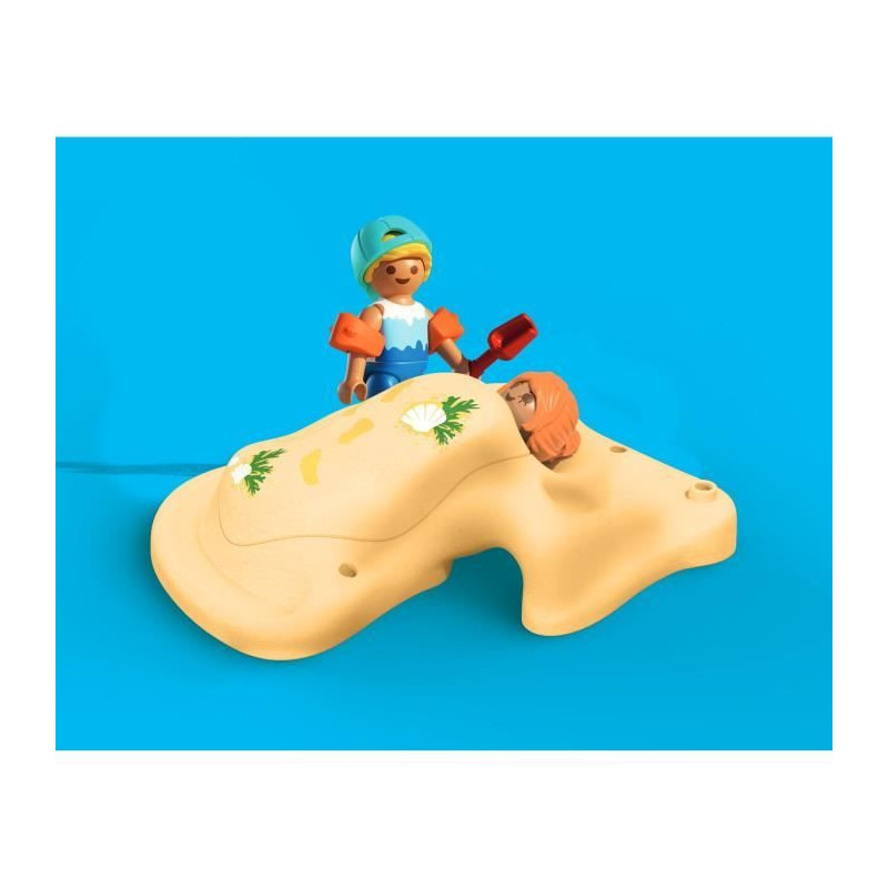 Playmobil 71906 Family Playing in the Sand at the Beach, Beach Holiday