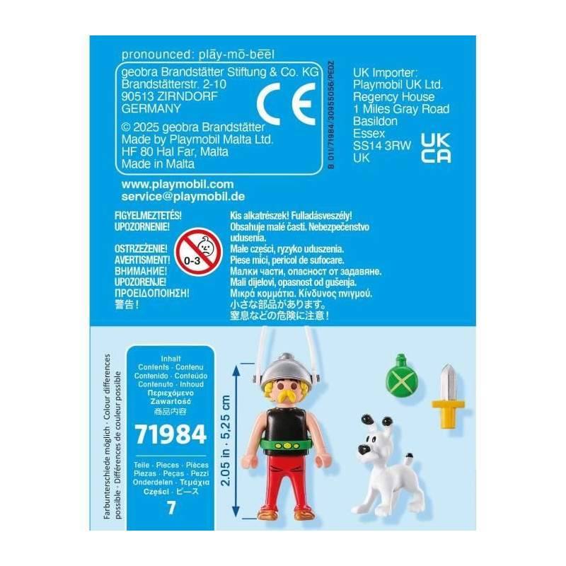 PLAYMOBIL 71984 Asterix: Asterix & Dogmatix
