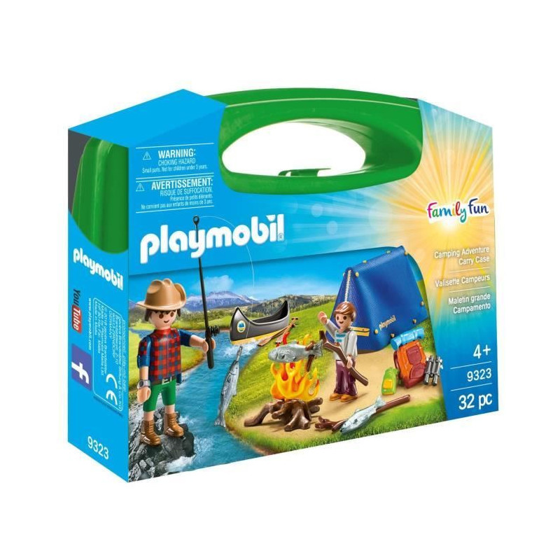 PLAYMOBIL 9323 - Sports and Action - Campers Suitcase - New for 2020