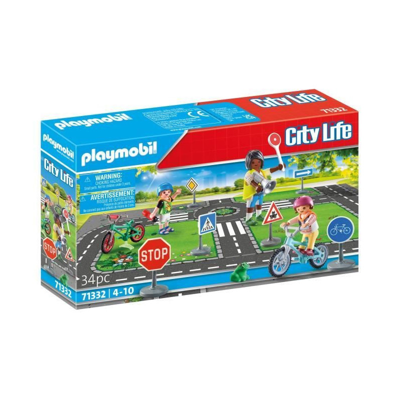 PLAYMOBIL - Road Safety Class - Red - 71332