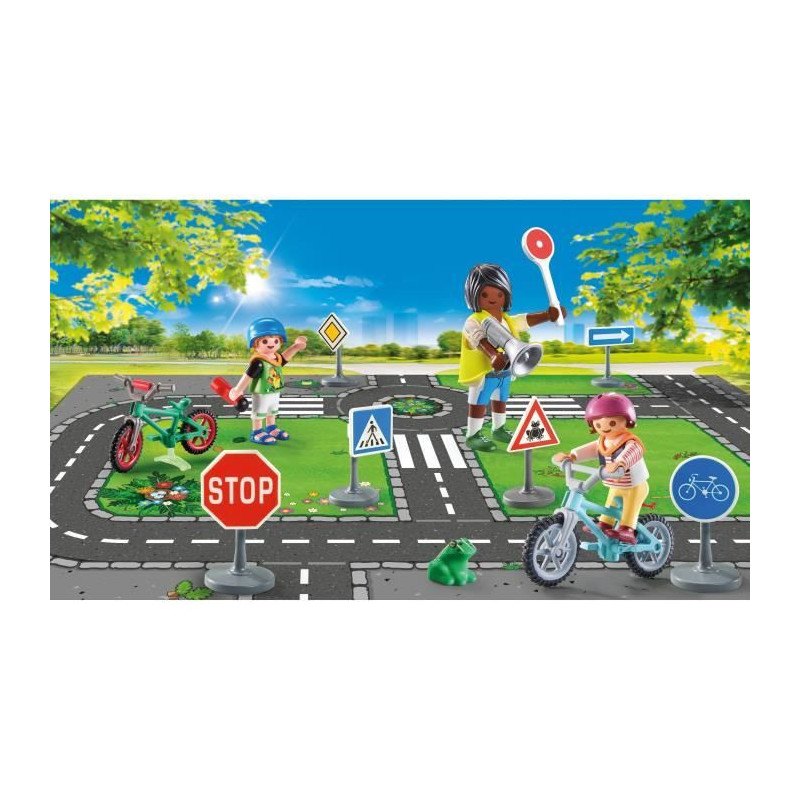PLAYMOBIL - Road Safety Class - Red - 71332