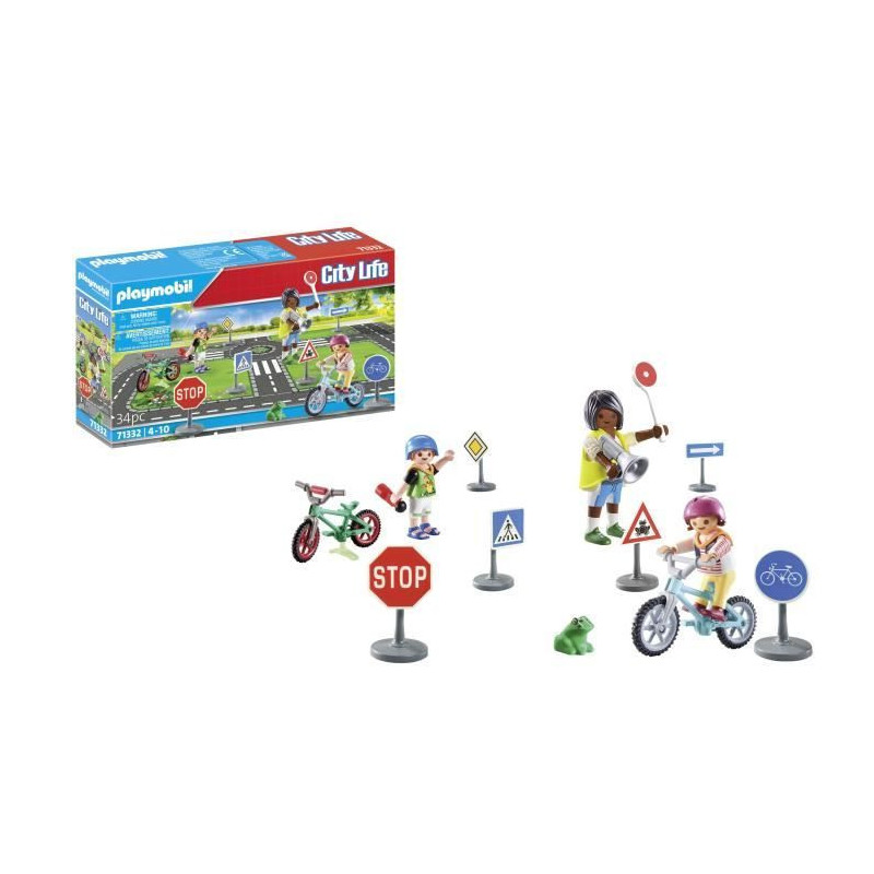 PLAYMOBIL - Road Safety Class - Red - 71332