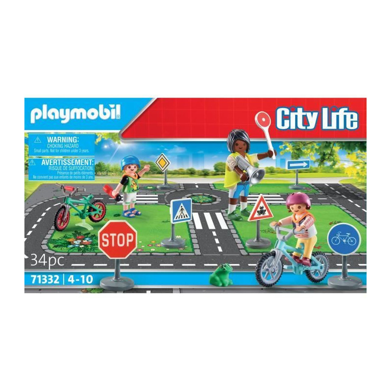 PLAYMOBIL - Road Safety Class - Red - 71332