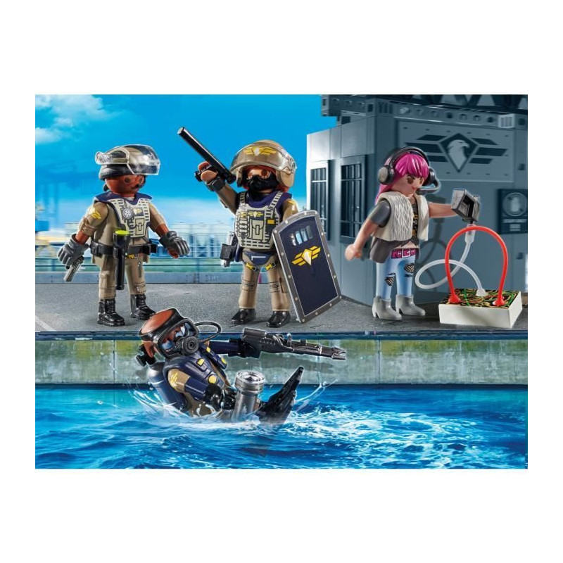 Playmobil 71146 Special Forces Team with Bandit, Policemen