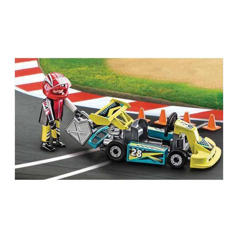 PLAYMOBIL 9322 - Action - Karting Pilot Case - New in 2019