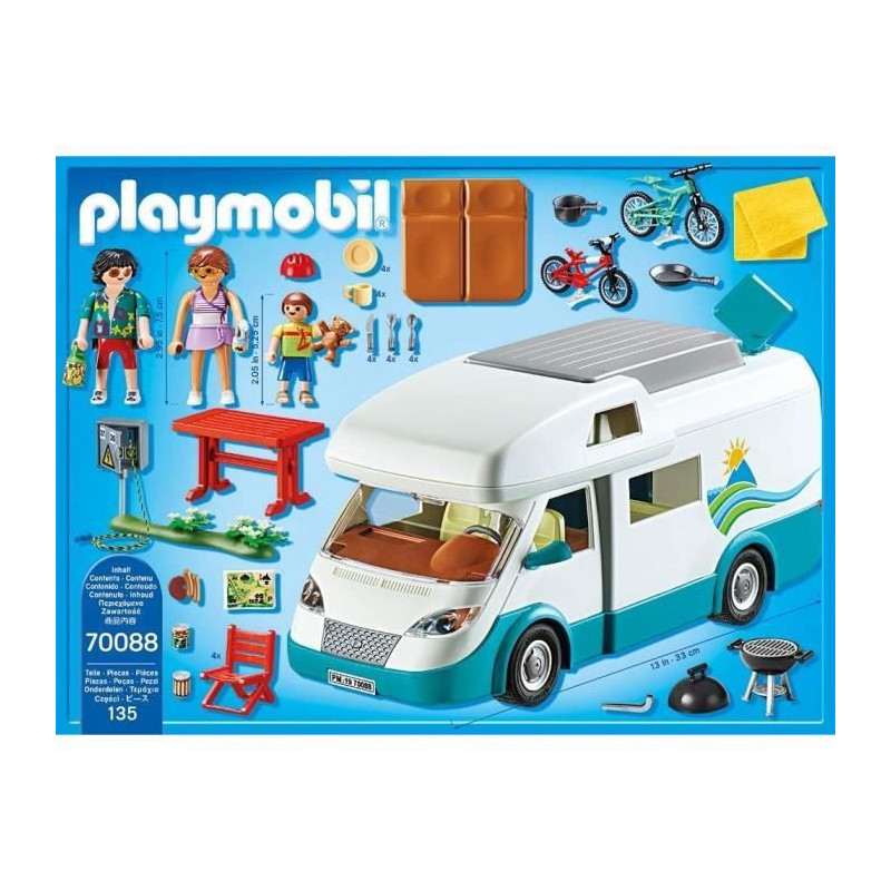 PLAYMOBIL 70088 - Family and motorhome