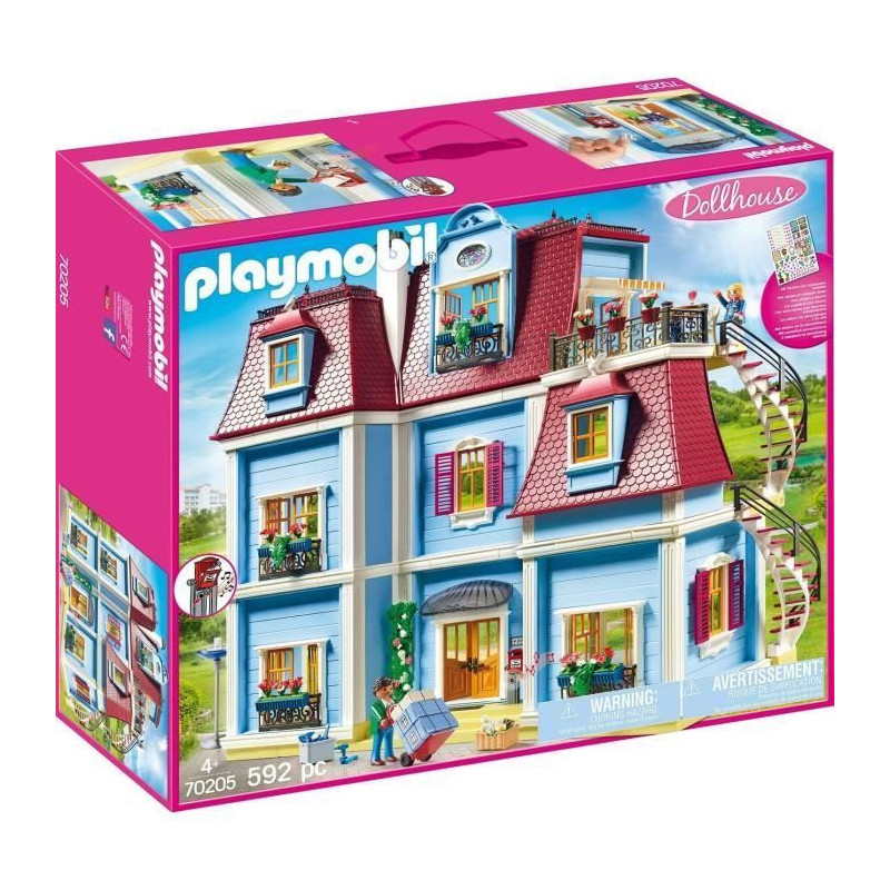 PLAYMOBIL 70205 - Dollhouse La Maison Traditionnelle - Large tradition