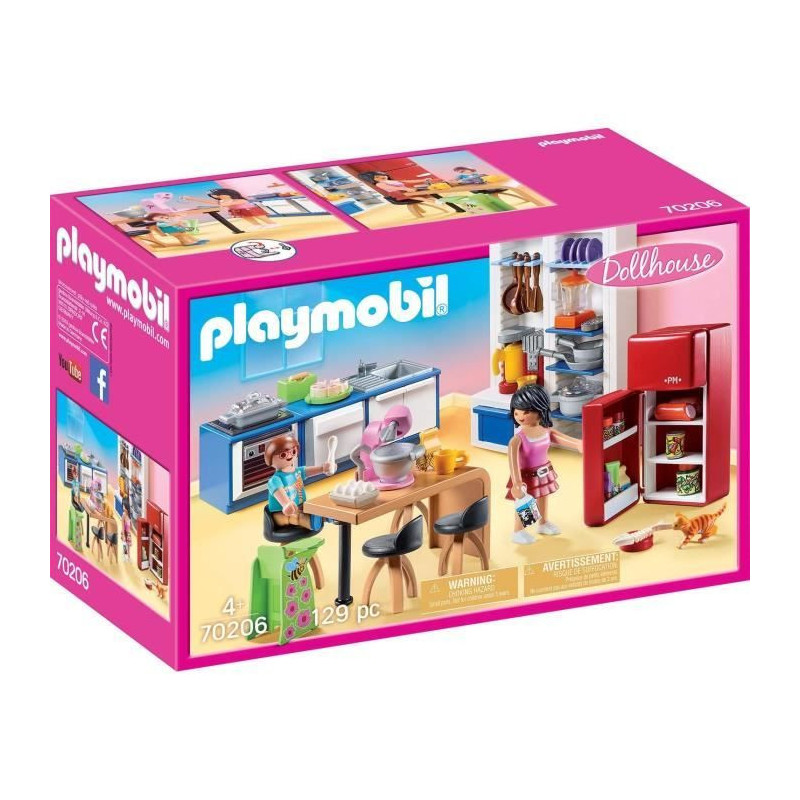 PLAYMOBIL 70206 - Dollhouse La Maison Traditionnelle - Family kitchen