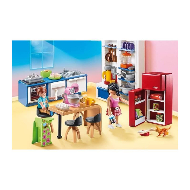 PLAYMOBIL 70206 - Dollhouse La Maison Traditionnelle - Family kitchen