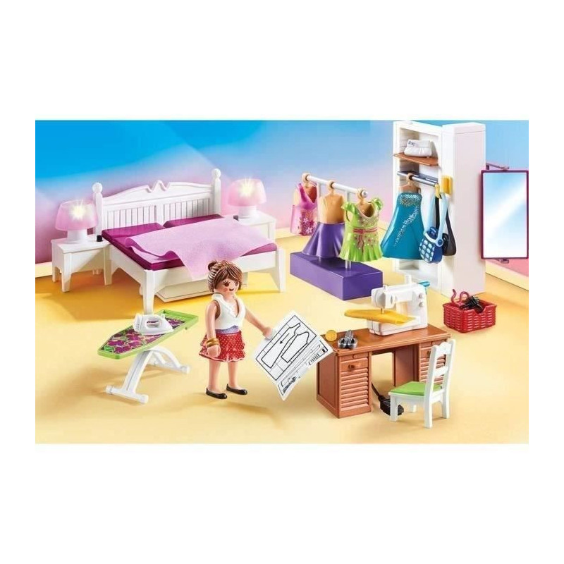 PLAYMOBIL 70208 - Bedroom with sewing space