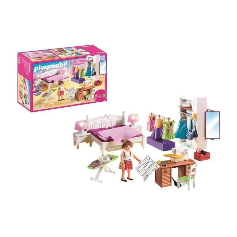 PLAYMOBIL 70208 - Bedroom with sewing space