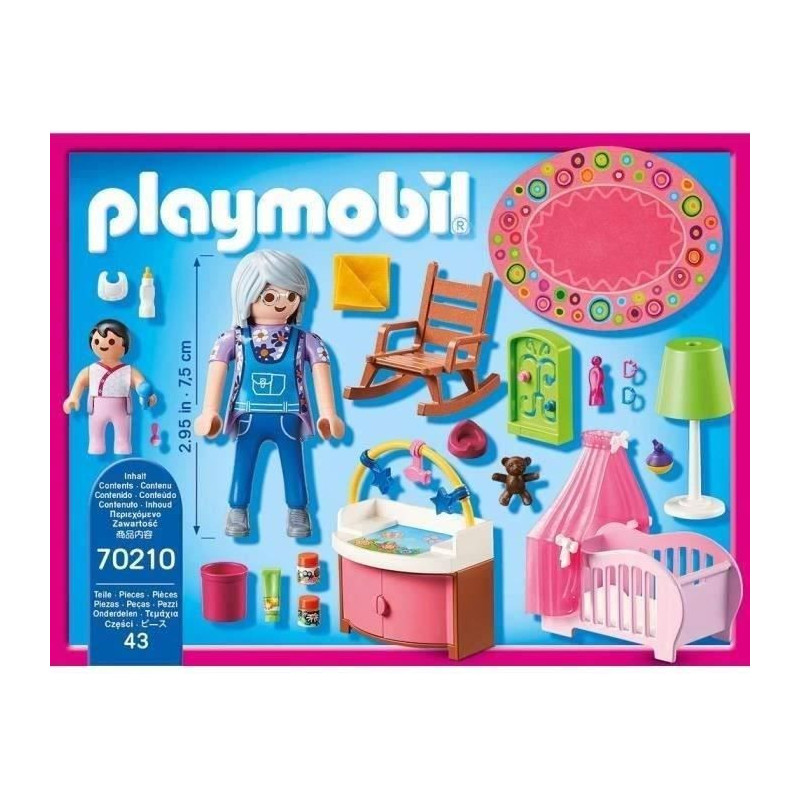 PLAYMOBIL 70210 - Nursery